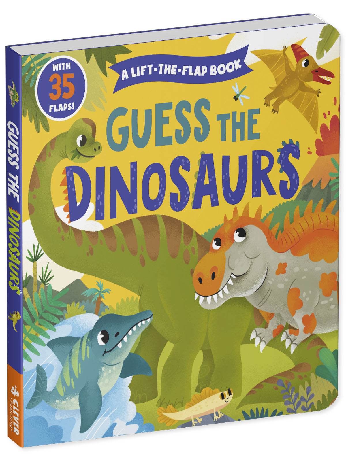 Guess the Dinosaurs - Картон - Сlever-publishing 58.00