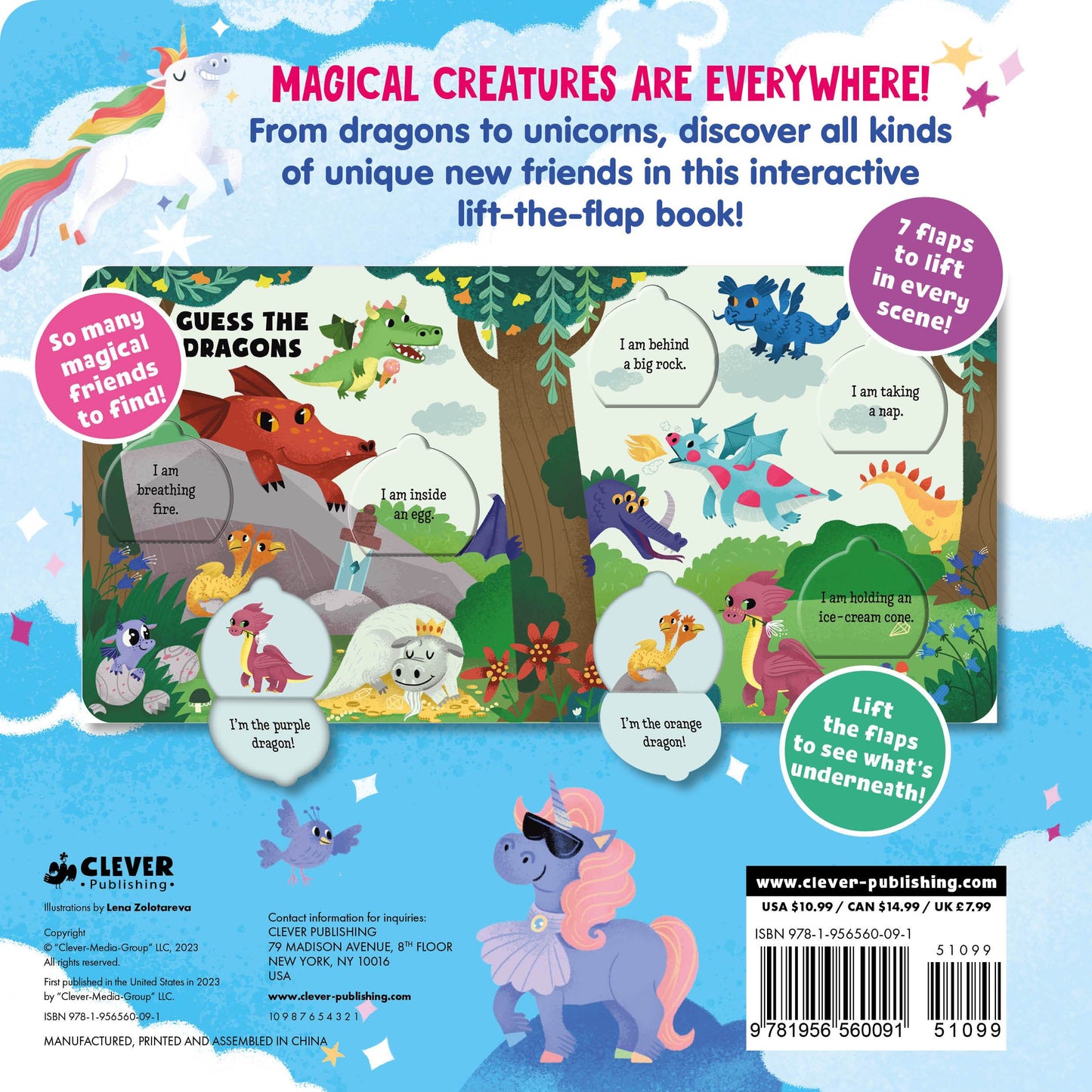 Guess the Magical Creatures - Картон - Сlever-publishing 58.00