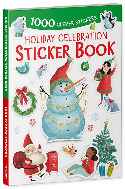 Holiday Celebration Sticker Book - Мягкая обложка - Сlever-publishing 60.00