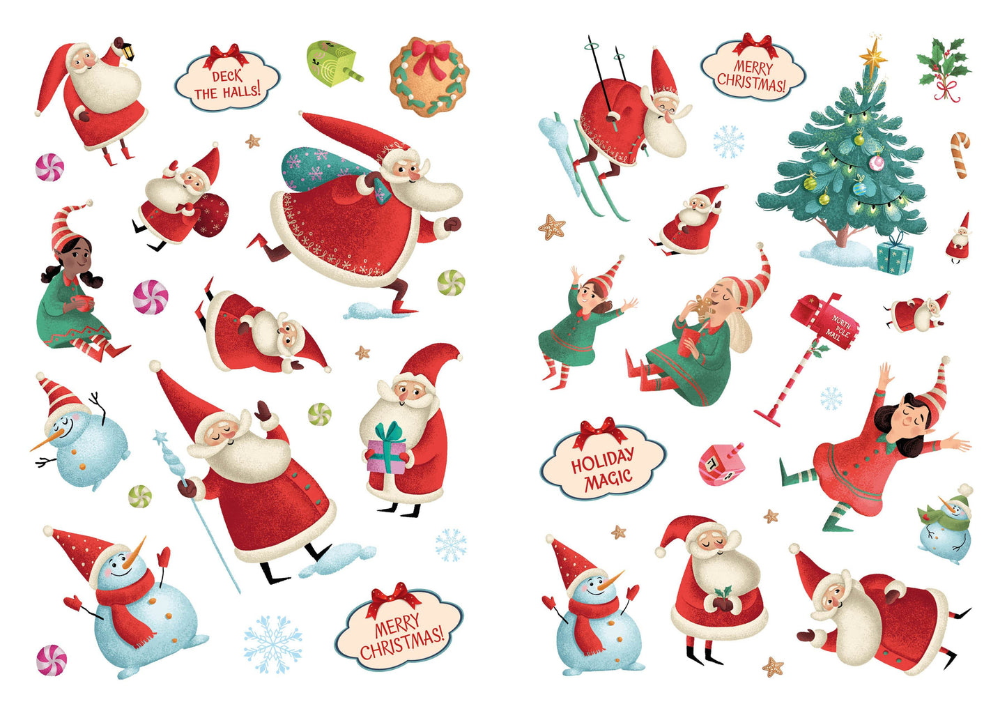 Holiday Celebration Sticker Book - Мягкая обложка - Сlever-publishing 60.00