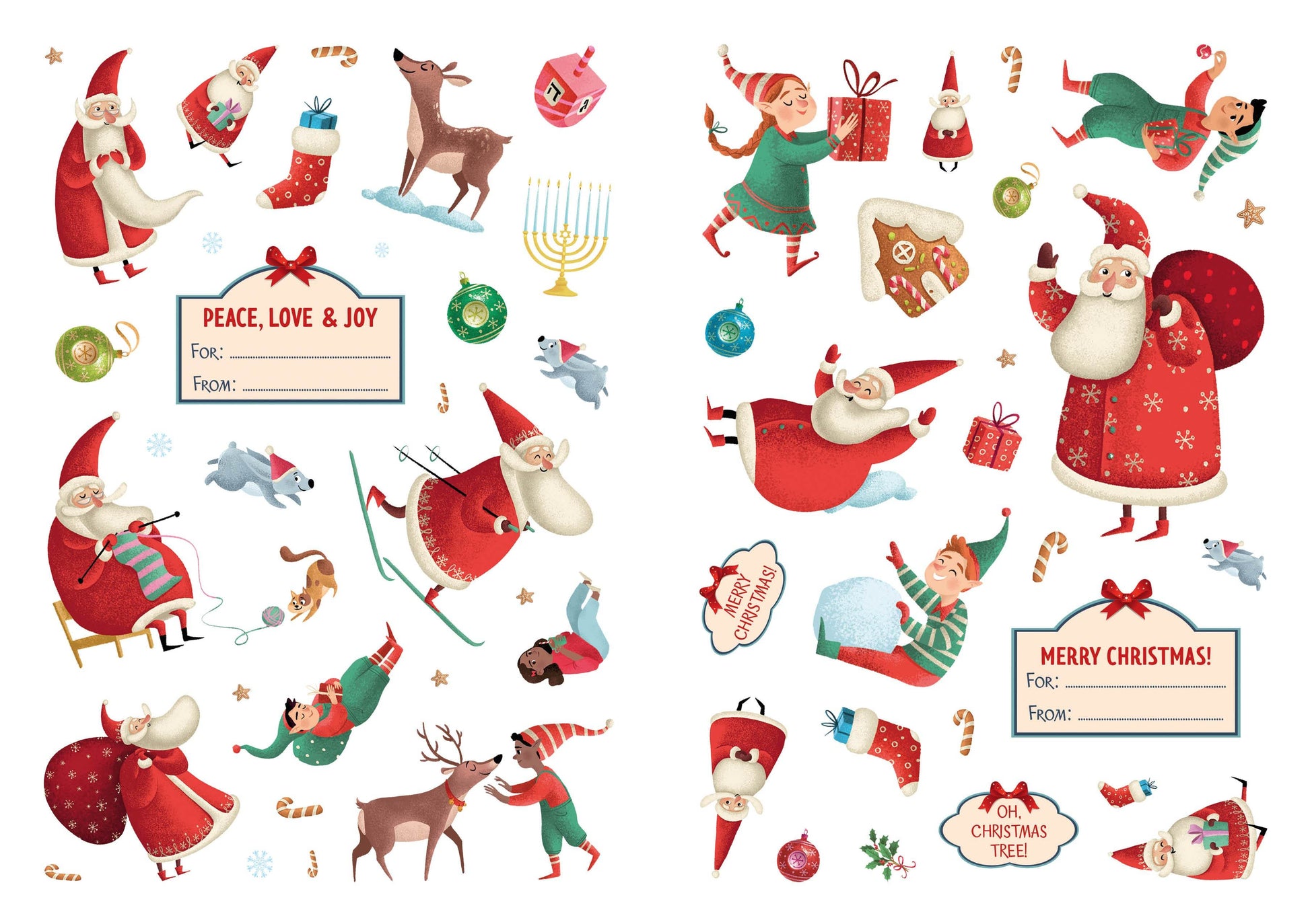 Holiday Celebration Sticker Book - Мягкая обложка - Сlever-publishing 60.00