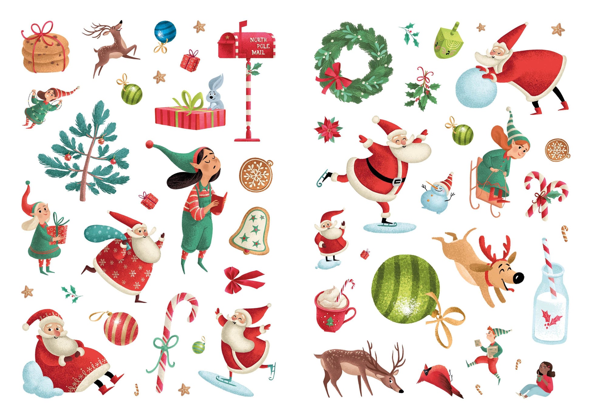 Holiday Celebration Sticker Book - Мягкая обложка - Сlever-publishing 60.00