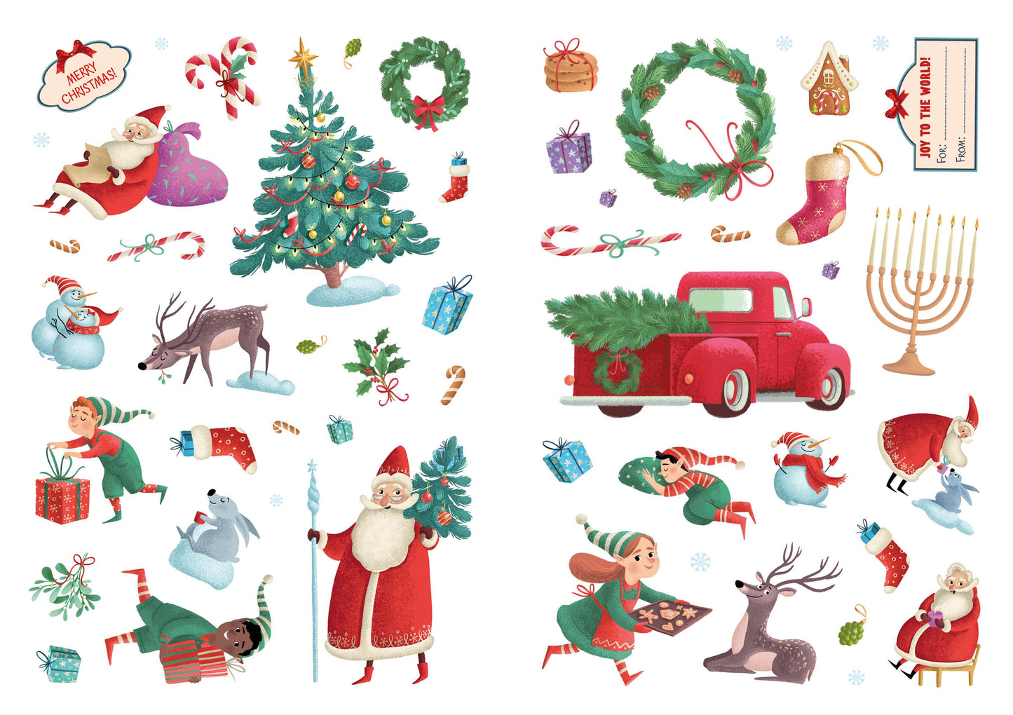 Holiday Celebration Sticker Book - Мягкая обложка - Сlever-publishing 60.00