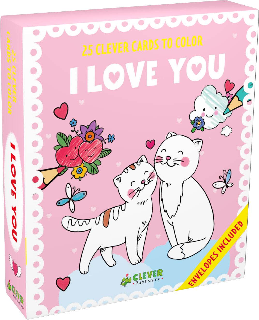 I Love You Cards - Картон - Сlever-publishing 46.00