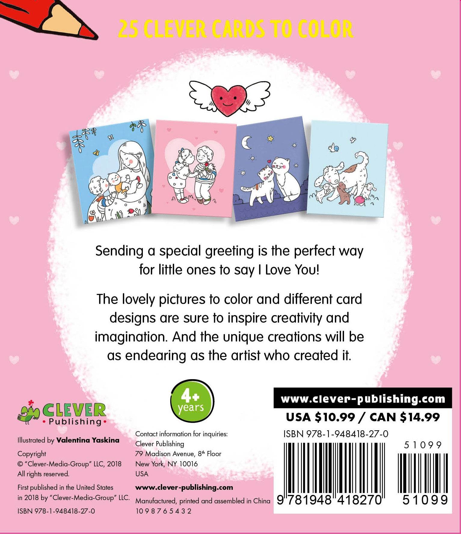 I Love You Cards - Картон - Сlever-publishing 46.00