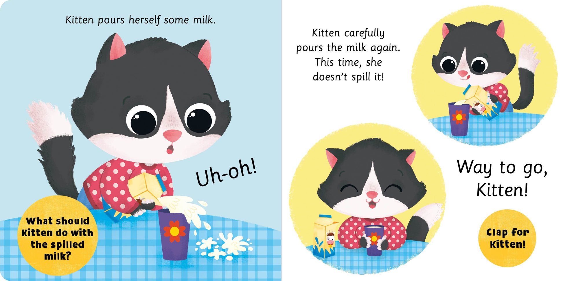 Kitten Learns to Eat - Картон - Сlever-publishing 46.00