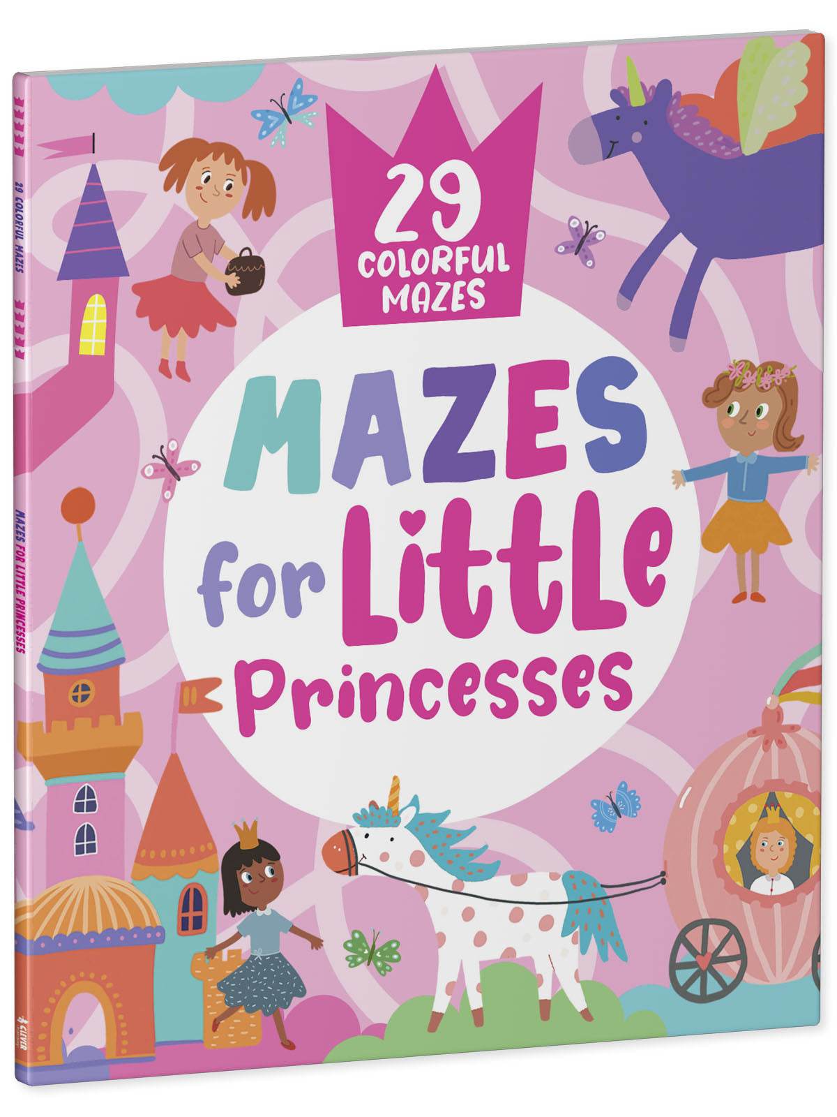 Mazes for little princess - Мягкая обложка - Сlever-publishing 25.00