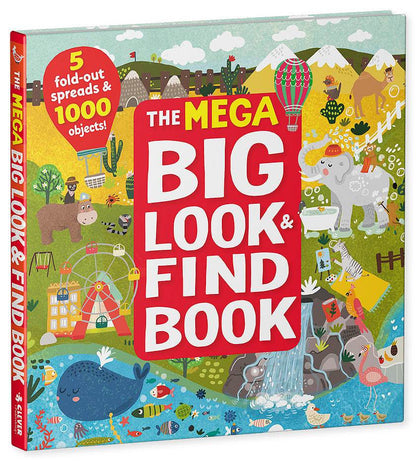 MEGA Big Look & Find Book - Твердая обложка - Сlever-publishing 103.00