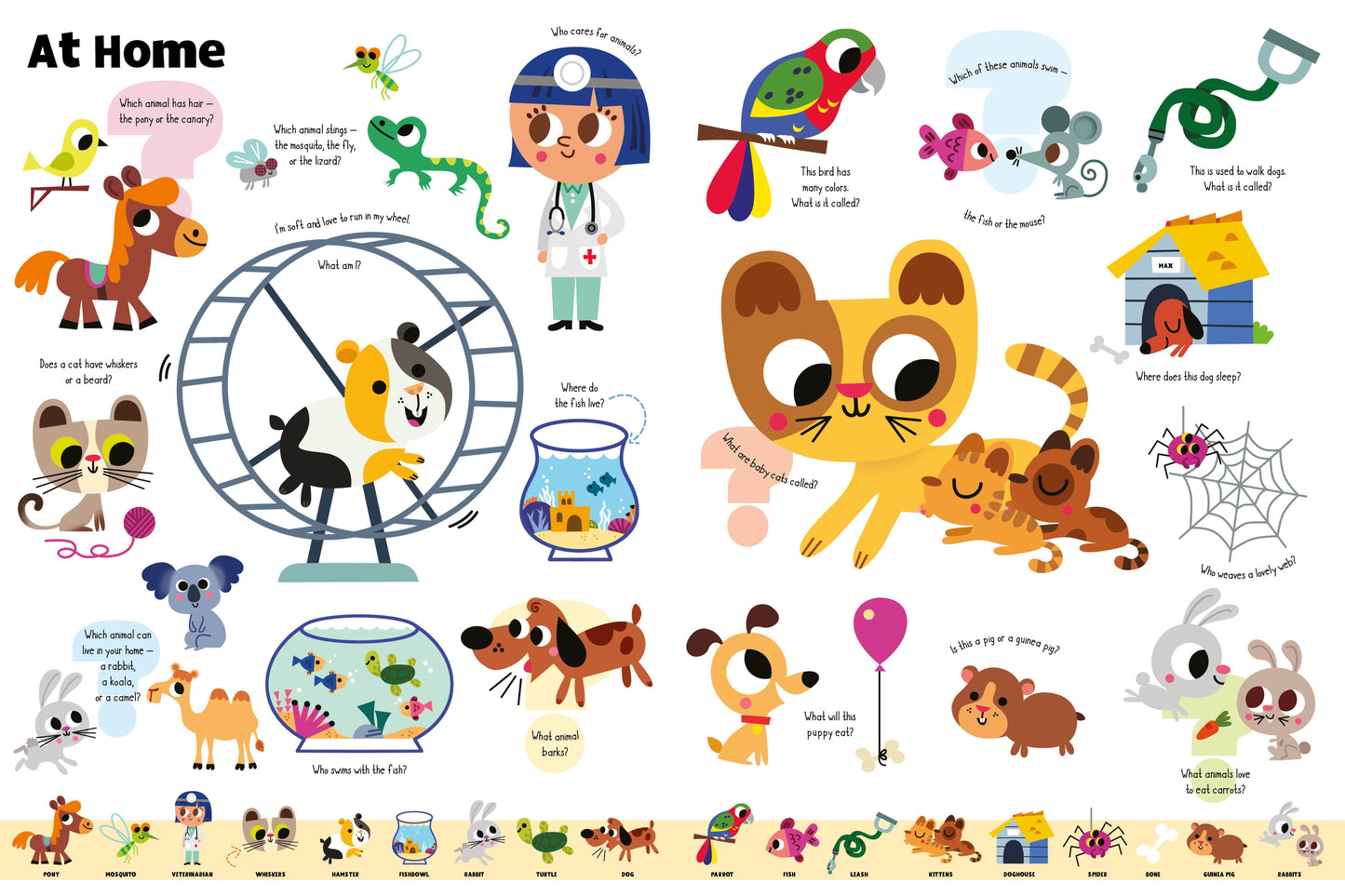 My First Quiz Picture Book of Animals - Картон - Сlever-publishing 46.00