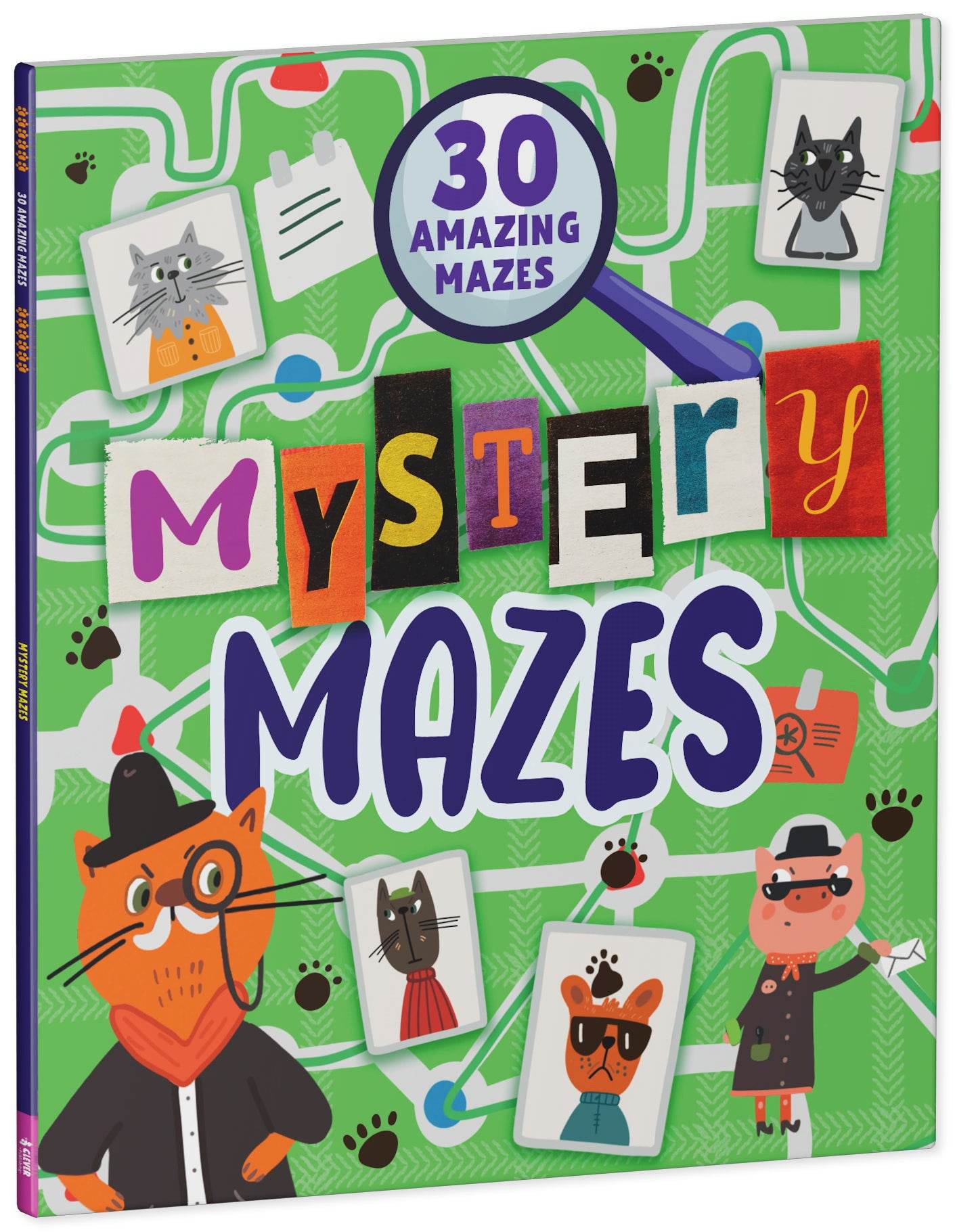 Mystery Mazes - Мягкая обложка - Сlever-publishing 25.00