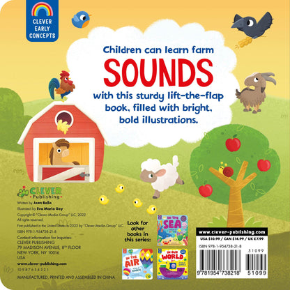 On the Farm: A Book of Sounds - Картон - Сlever-publishing 29.00