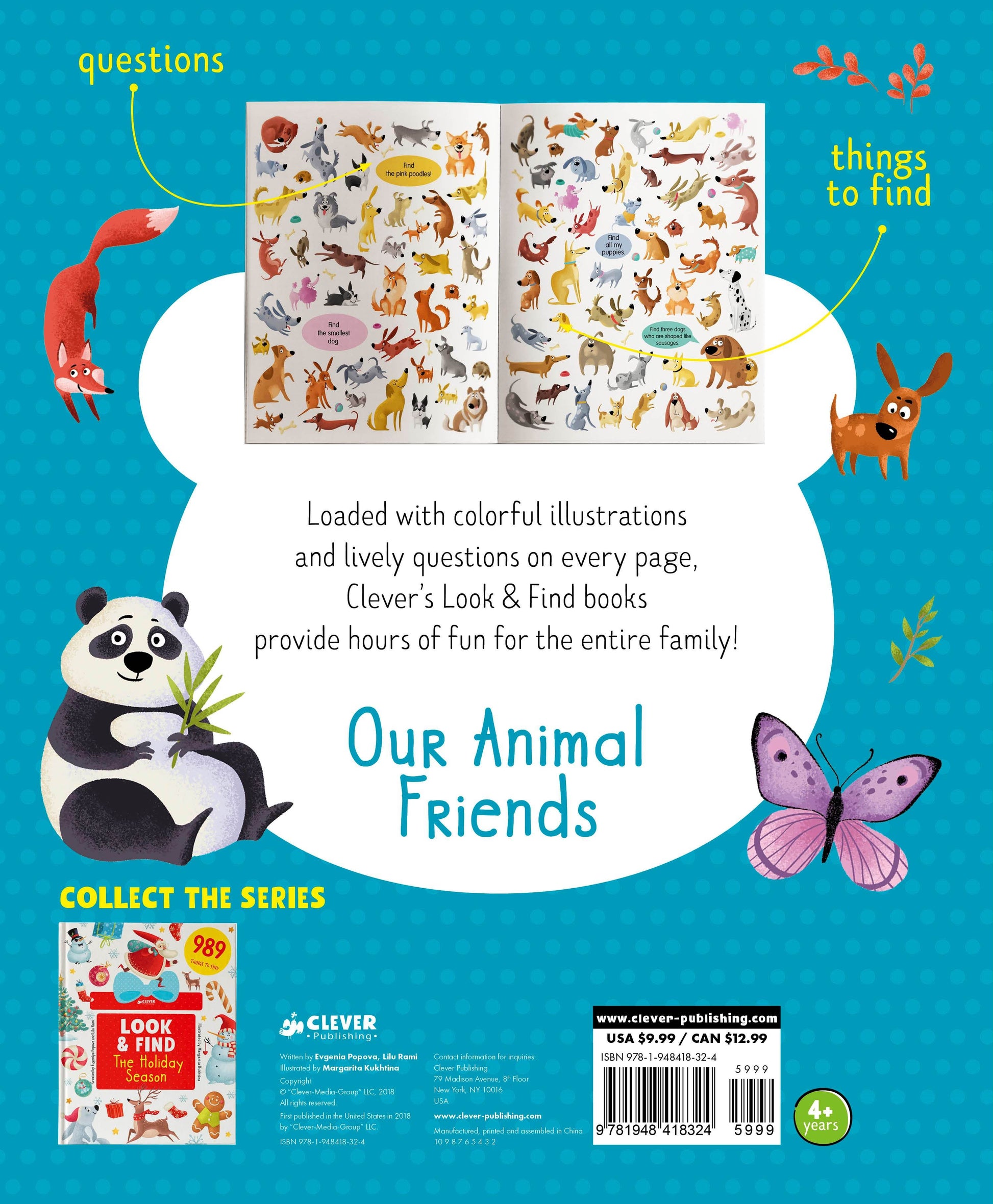 Our Animal Friends - Твердая обложка - Сlever-publishing 58.00