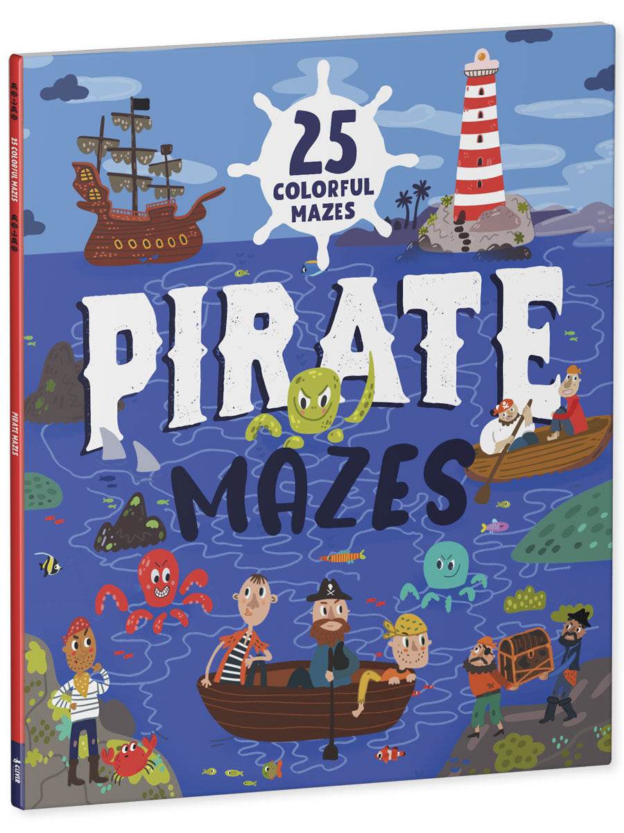 Pirate Mazes - Мягкая обложка - Сlever-publishing 25.00