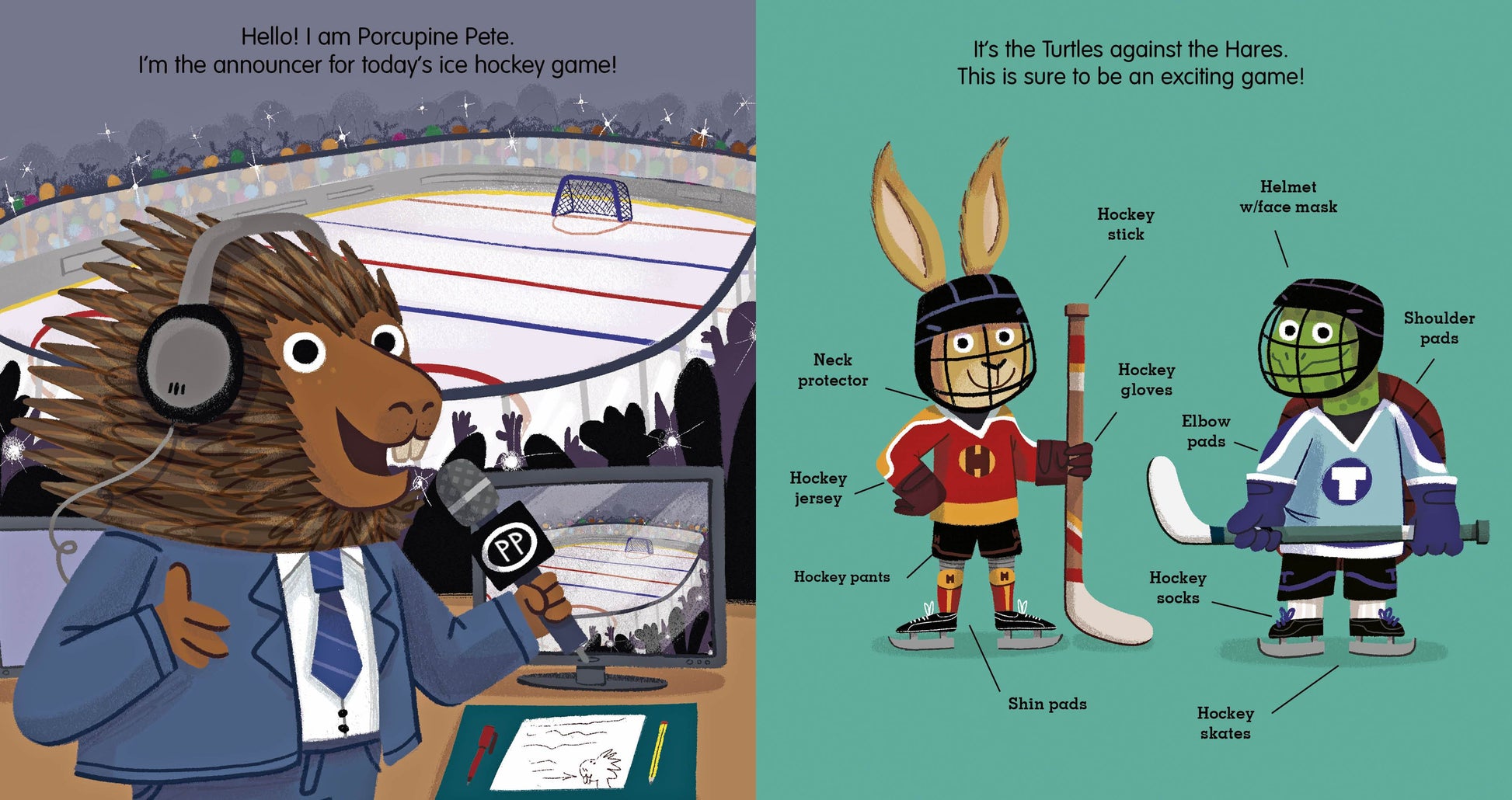 Porcupine Pete's Sports Corner: Ice Hockey - Картон - Сlever-publishing 46.00