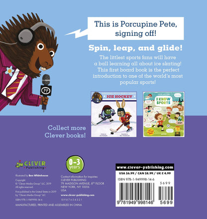 Porcupine Pete's Sports Corner: Ice Skating - Картон - Сlever-publishing 46.00