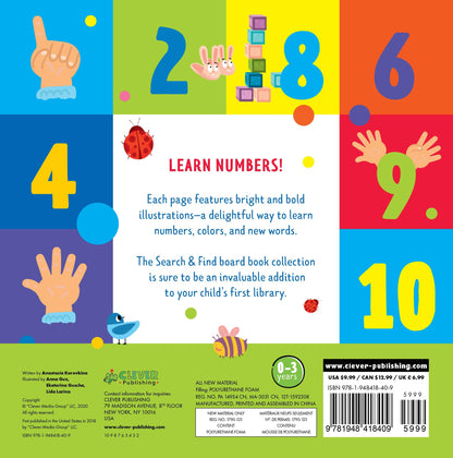 Search and Find Numbers - Картон - Сlever-publishing 46.00