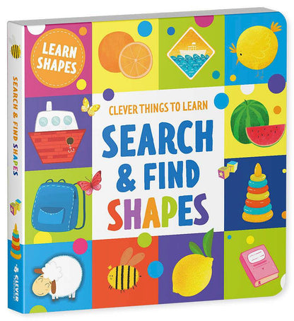 Search and Find Shapes - Картон - Сlever-publishing 46.00