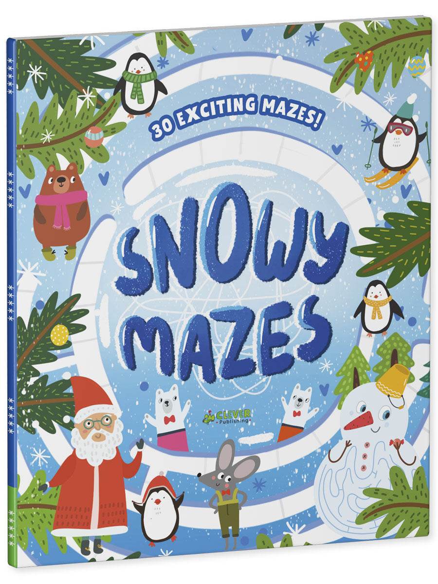 Snowy Mazes - Мягкая обложка - Сlever-publishing 25.00