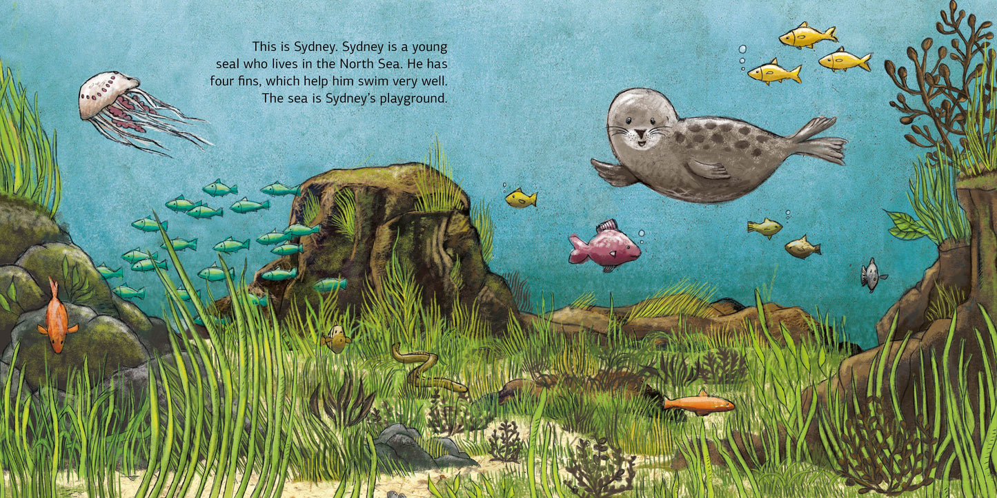 Sydney the Seal Saves the Sea - Твердая обложка - Сlever-publishing 49.00