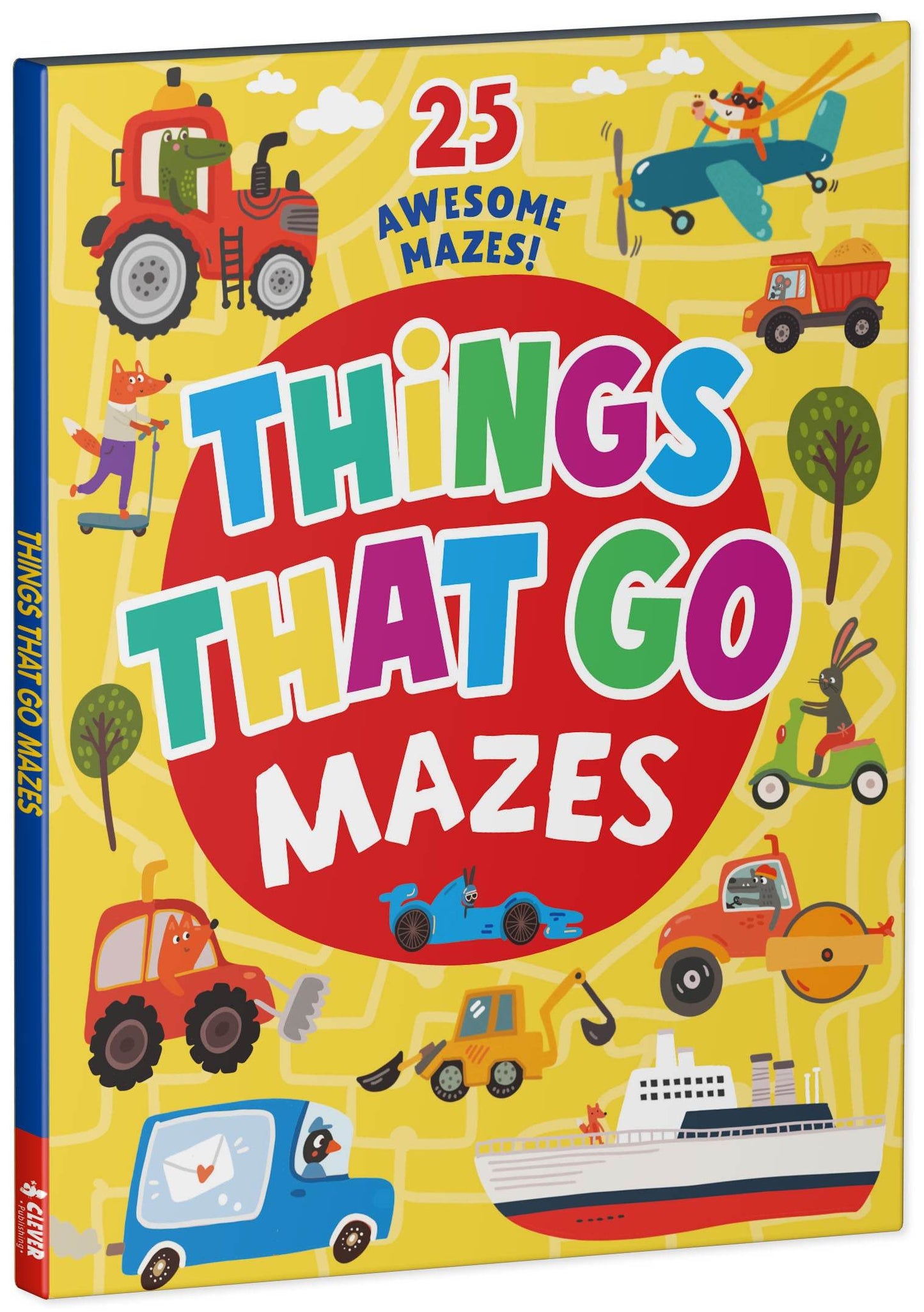 Things That Go Mazes - Мягкая обложка - Сlever-publishing 22.00