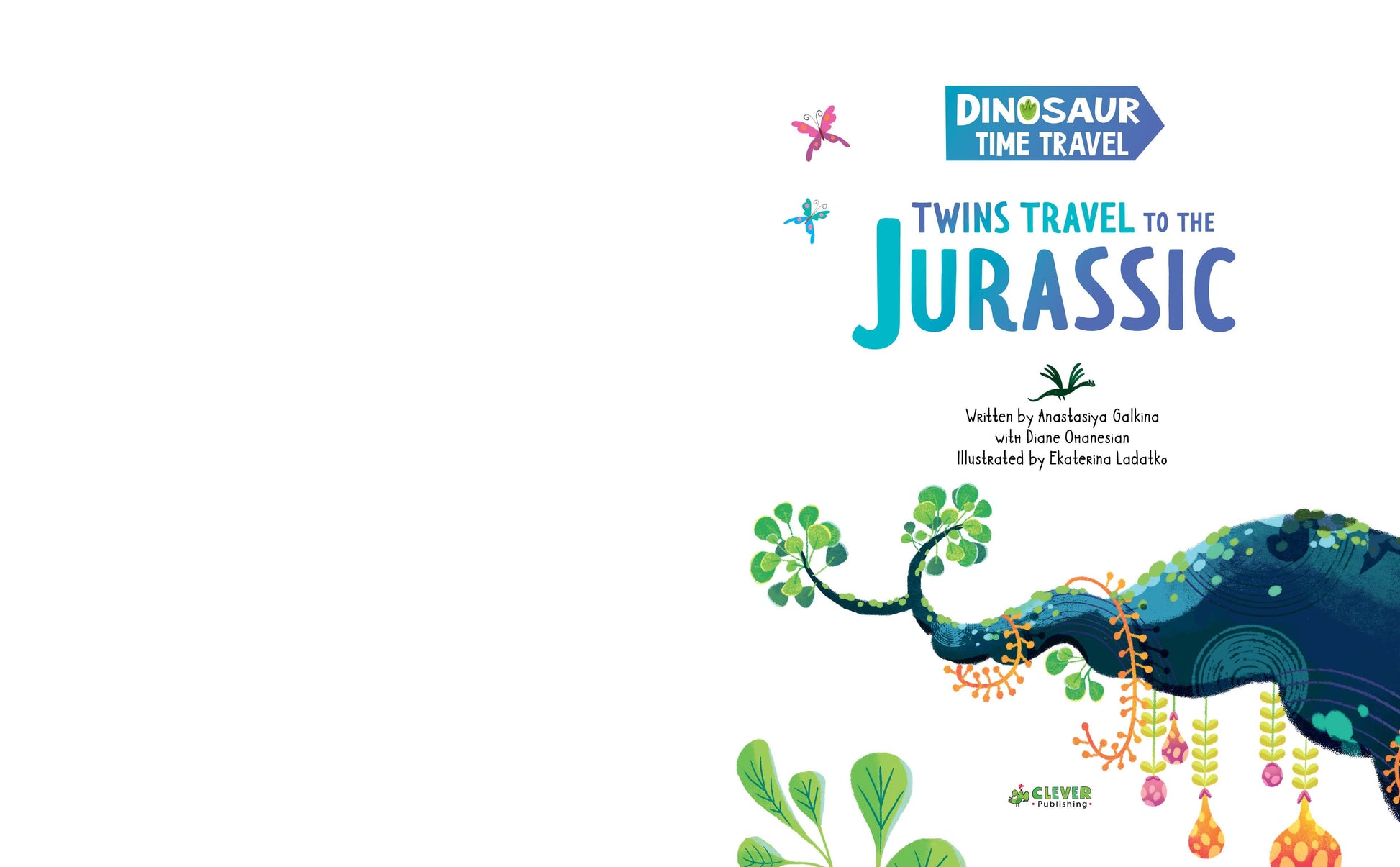 Twins Travel to the Jurassic - Твердая обложка - Сlever-publishing 49.00