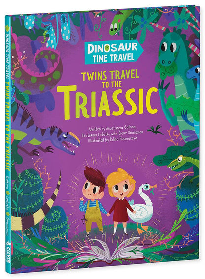 Twins Travel to the Triassic - Твердая обложка - Сlever-publishing 49.00