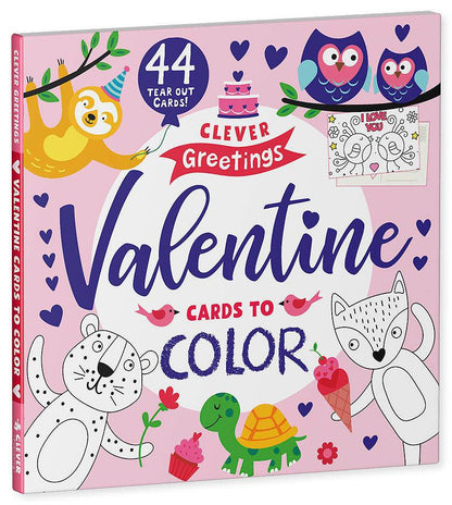 Valentine Cards to Color - Мягкая обложка - Сlever-publishing 60.00