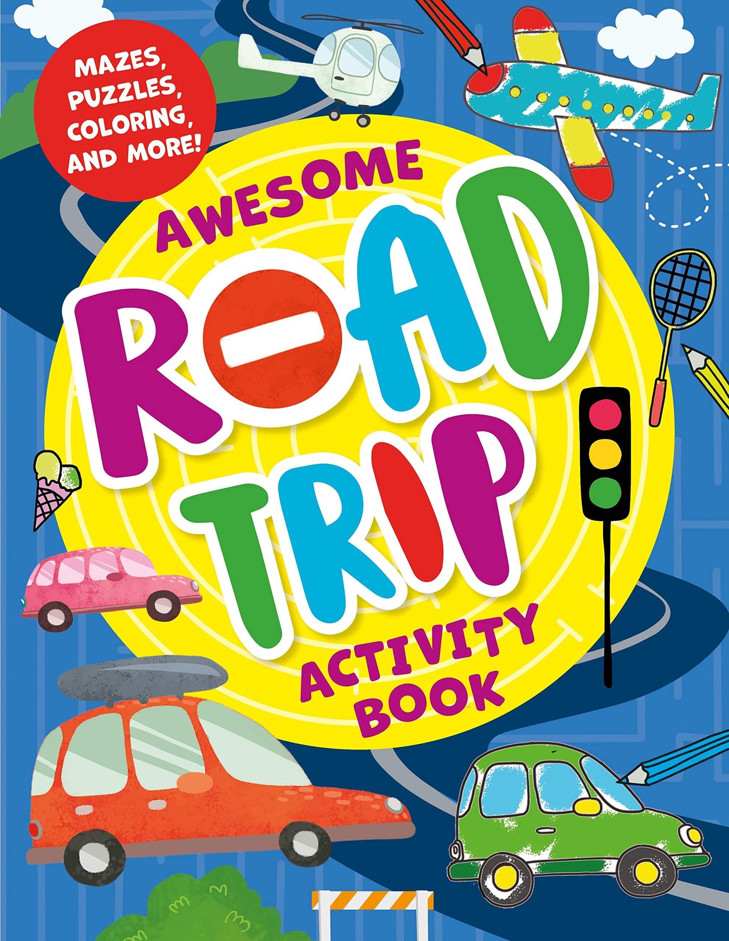 Awesome Road Trip Activity Book - Сlever-publishing