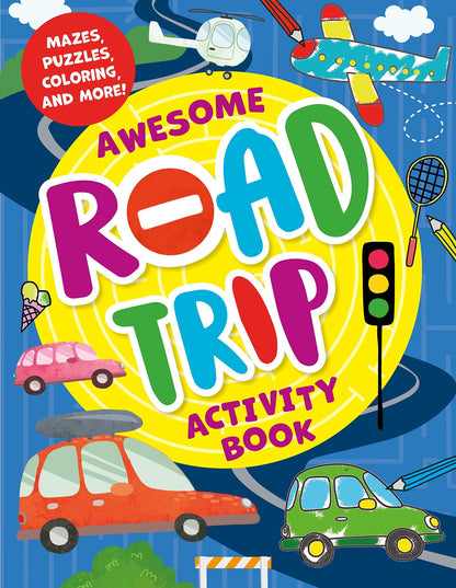 Awesome Road Trip Activity Book - Сlever-publishing