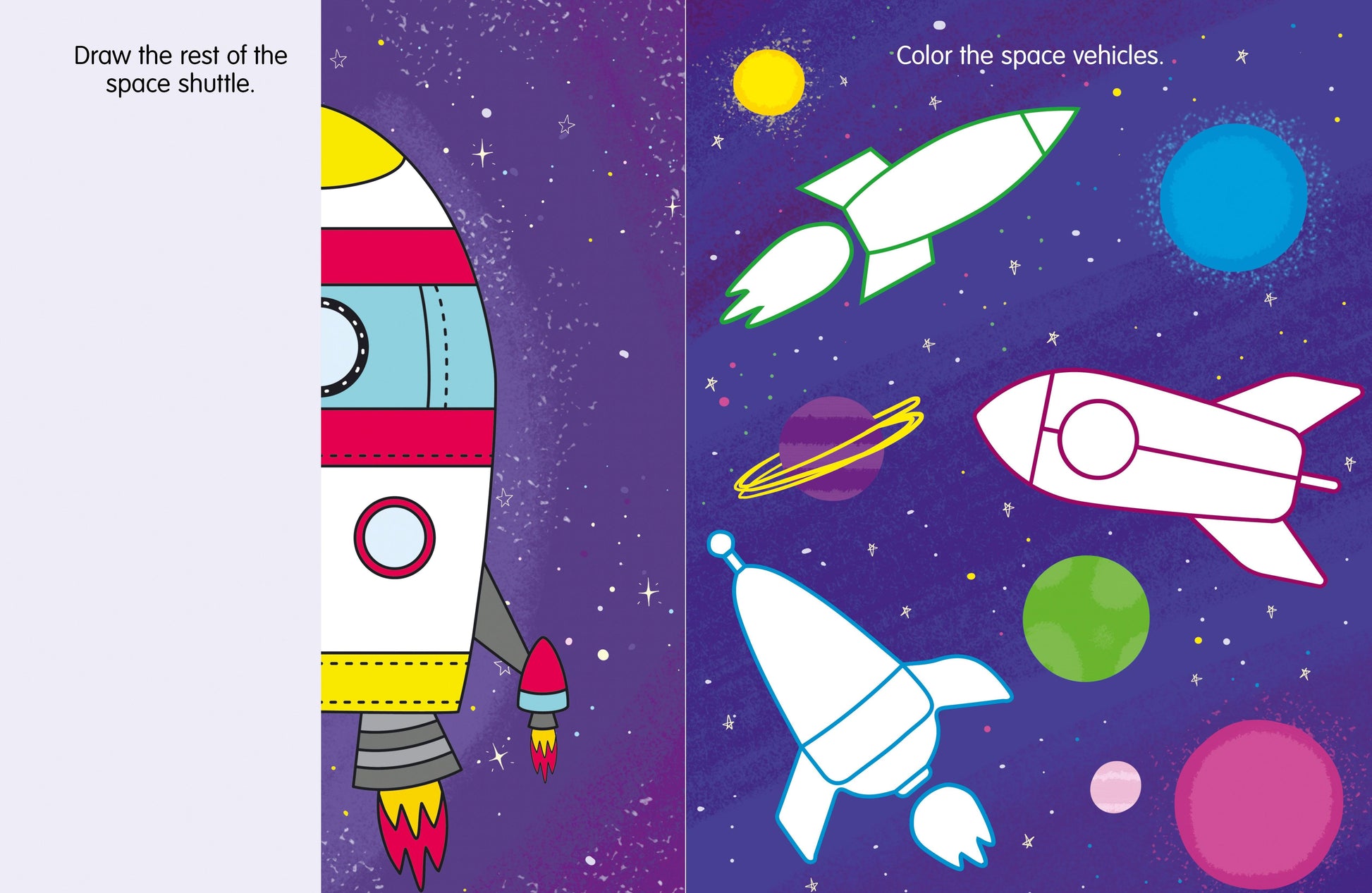 Adventures in Space Activity Book - Сlever-publishing