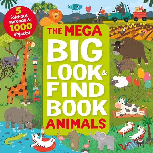 Mega Big Look and Find Animals - Сlever-publishing