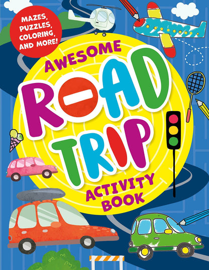 Awesome Road Trip Activity Book - Сlever-publishing