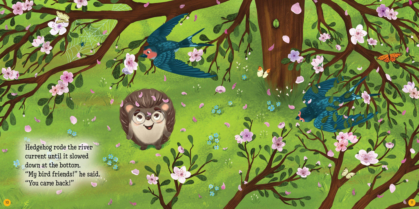 Hedgehog's Home for Spring - Сlever-publishing