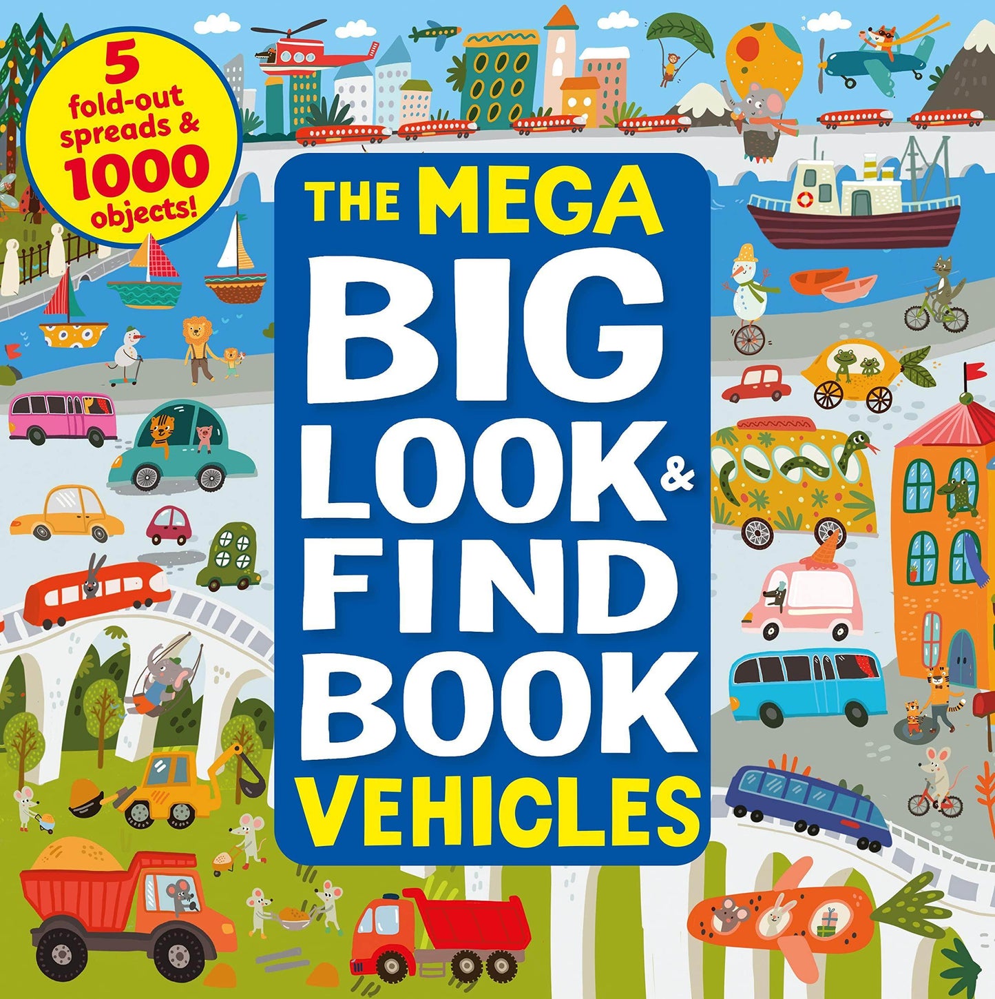 Mega Big Look and Find Vehicles - Сlever-publishing